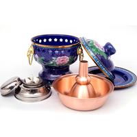 Gambar Copper Gourd Liner Hot Pot - Blue Peony Style - Kuning dari Koryu Nikko Indonesia undefined 4 Tokopedia