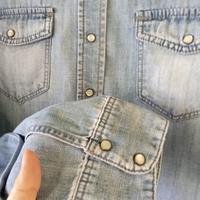 Gambar h&m denim shirt dari danina_shop undefined 2 Tokopedia