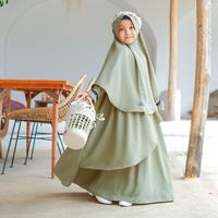 Gambar Gamis Anak perempuan/Rayya Set Series 2 by Luthfia kids dari Luthfia.kids undefined 1 Tokopedia