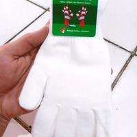 Gambar Sarung Tangan Rajut Merek SARUTA / Sarung Tangan Putih Polos Dewasa Gloves - 1 pasang dari risputstore undefined 2 Tokopedia