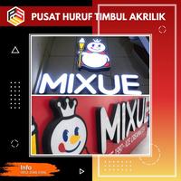 Gambar Huruf Timbul Akrilik / Acrylic / Nyala / LED / Letter Sign Berkualitas dari Pusat Huruf Timbul Akrilik undefined 3 Tokopedia