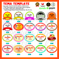 Gambar cetak sticker label stiker makanan vinyl - VINYL dari supo sticker label undefined 4 Tokopedia