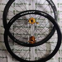 Gambar Wheelset 700 Araya kS-40 KS40 Hub GT Half5 Disc Gold Jari SS Hitam dari Planet Sepeda Team undefined 1 Tokopedia