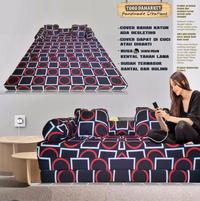 Gambar SOFA BED KASUR LIPAT Minimalis Size 200x140x10cm - Biru daun dari Andamarez undefined 1 Tokopedia