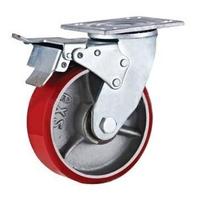 Gambar Roda Trolley IKP PU Merah 6 Inch Taiwan Heavy Duty - ikp 6"rem pu dari smsafety undefined 3 Tokopedia