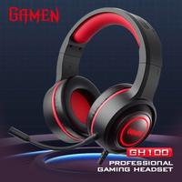 Gambar GAMEN GH100 Headset Gaming Seven Color Led Lighting Black dari Donatur official store undefined 4 Tokopedia