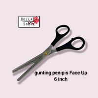 Gambar Gunting Sasak Face Up / Gunting Penipis Rambut dari Bellaza Store undefined 1 Tokopedia