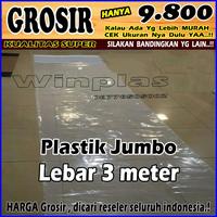 Gambar Plastik Bening Cor 1 meter 100cm Sarung Kantong Bangunan Meteran Q - Lebar 1m sarung dari winplas17 undefined 4 Tokopedia