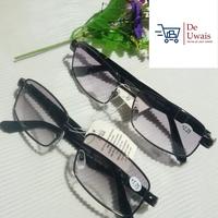 Gambar Kacamata Baca Plus Pria Wanita Frame Besi Per Lensa Kaca Asli 1512R - +3 dari De Uwais Mart Malang undefined 5 Tokopedia