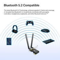 Gambar TP-LINK Archer TX55E AX3000 Wi-Fi 6 Bluetooth 5.2 PCIe Adapter wifi 6 dari TP-Link Indonesia undefined 5 Tokopedia