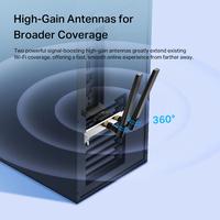 Gambar TP-LINK Archer TX55E AX3000 Wi-Fi 6 Bluetooth 5.2 PCIe Adapter wifi 6 dari TP-Link Indonesia undefined 4 Tokopedia