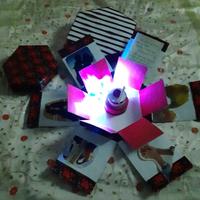 Gambar Hadiah Perayaan Happy Anniversary Ulang Tahun Pernikahan  Couple Idea Kejutan Surprise Box Gift Kado Anniv Handmade Buat Pacar Cewek Untuk Istri Romantis - Tanpa Foto, Tanpa Lampu dari JW Lucky undefined 1 Tokopedia