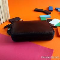 Gambar Dompet Stnk Mobil Kulit Full Gantungan Kunci Keyless [ Kulit Asli ] - Merah dari LNS LEATHER undefined 5 Tokopedia