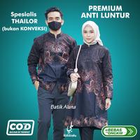 Gambar Batik Couple Sarimbit Aluna Baju Couple Pasangan Keluarga Modern Solo - Couple, L dari bale dodolanku undefined 1 Tokopedia