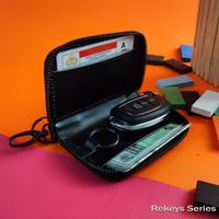 Gambar Dompet Stnk Mobil Kulit Full Gantungan Kunci Keyless [ Kulit Asli ] - Merah dari LNS LEATHER undefined 1 Tokopedia