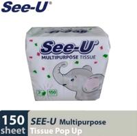 Gambar see u pop up gajah 1 ply tissue  pop up murah dari MamiTissue undefined 1 Tokopedia