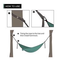 Gambar TALI WEBBING STRAP HAMMOCK GANTUNGAN AYUNAN CAMPING PICNIC GLAMPING ORIGINAL IMPORT ORANGE dari TARUSBAWA undefined 5 Tokopedia
