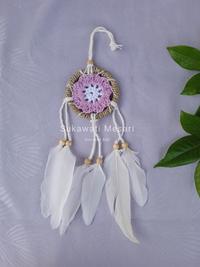 Gambar Dream Catcher Kecil Diameter 6cm Hiasan Dinding Gantungan Mobil Bali - Biru Tua dari Sukawati Mesari undefined 2 Tokopedia