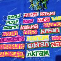 Gambar gantungan kunci nama dari kain flanel gantungan lucu gantungan tas dari Barokah.Jaya Mart undefined 1 Tokopedia