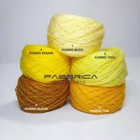 Gambar BENANG WOOL RAJUT WOL 50 GR VONEL MURAH KUNING - 5 Kuning Kenari dari fabbrica undefined 3 Tokopedia