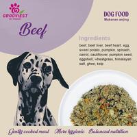 Gambar Dog Food Grooviest Gently Cooked Frozen Food Beef dari Groovy Online undefined 2 Tokopedia