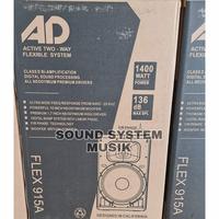 Gambar Speaker Aktif Active AD FLEX 915A 915 15 inch 15in Sepasang setara rcf dari Sound System Musik Malang undefined 3 Tokopedia