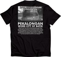 Gambar Kaos Pekalongan Tshirt Kota Pekalongan Word Of Batik - Word Of Batik, Hitam XXL dari DECXTER undefined 1 Tokopedia