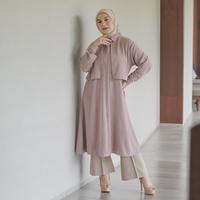 Gambar Owh Baby Abila Tunik Dewasa | Atasan Wanita | Tunik Crinckle Premium - Hitam, S dari OWH BABY Official Shop undefined 5 Tokopedia