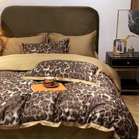 Gambar Hotsale Luxury pard Digital Printing Egyptian Cotton Bedding Set Sat dari Angka Sembilan undefined 2 Tokopedia