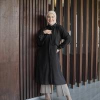 Gambar Owh Baby Abila Tunik Dewasa | Atasan Wanita | Tunik Crinckle Premium - Hitam, S dari OWH BABY Official Shop undefined 4 Tokopedia
