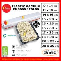 Gambar PLASTIK VACUUM VACUM VAKUM MAKANAN POLOS / EMBOS EMBOSSED SATUAN - EMBOSS HITAM, 18 X 28 CM dari kilat packing undefined 3 Tokopedia