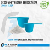 Gambar Scoop Whey Protein Sendok Takar 30 gr Per Scoop Sendok Ukur dari Alfredo Suplement undefined 1 Tokopedia