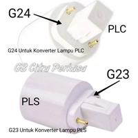 Gambar Konverter Fitting Lampu Tusuk Ke Ulir Adapter G23 Ke E27 - G24 Ke E27 - G24 Ke E27 dari GB Citra Perkasa undefined 1 Tokopedia