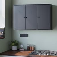 Gambar Rak Dapur Minimalis Kitchen Set Atas 3 Pintu Lemari Dapur Gantung atas - 057 M kombi h dari homed7 undefined 3 Tokopedia