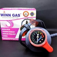 Gambar Winn Regulator Elpiji Gas W-900M LPG Tekanan Rendah Pengunci Ganda dari METROPOINT undefined 1 Tokopedia