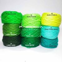 Gambar BENANG RUGS WOOL KILOAN WOL RAJUT SULAM SIET YARN HIJAU LUMUT STABILO - 40 HijauStabilo dari fabbrica undefined 3 Tokopedia