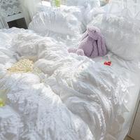 Gambar Bigsale Seersucker Princess Girl Kawaii Bedding Set Ruffles Woman D dari Angka Sembilan undefined 2 Tokopedia