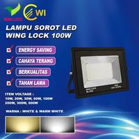 Gambar Lampu Sorot Led 100 W/Led Flood Light Outdoor/Lampu Tembak/Lampu Taman dari TRIE ELECTRIC undefined 1 Tokopedia