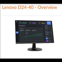 Gambar Monitor Led Lenovo 24 Inch D24-40 FHD Amd Freesync Bezelless dari HoshiTech undefined 4 Tokopedia