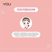 Gambar YOU The Simplicity Gleam Highlighter - ROSE GOLD dari Coolpad.Health undefined 5 Tokopedia