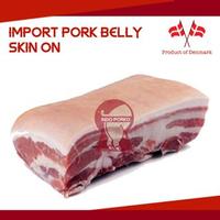 Gambar Samcan Pork Belly Daging Babi Impor SKIN ON KULIT UTUH BABI PANGGANG - 250GR, DENMARK dari Indoporko Kelapa Gading undefined 1 Tokopedia