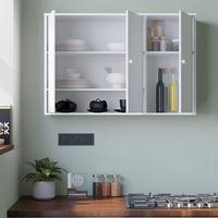 Gambar Rak Dapur Minimalis Kitchen Set Atas 3 Pintu Lemari Dapur Gantung atas - 057 M kombi h dari homed7 undefined 2 Tokopedia