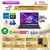 Gambar Asus ROG Strix G614JU I745J6GO RTX4050 i7 13650HX 16/512 SSD FHD 165Hz - PROMO, 16GB dari ProStoreComputer undefined 1 Tokopedia