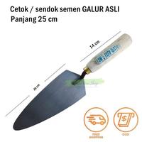 Gambar Sendok semen galur asli panjang 20 cm paku 4 - Cetok bangunan kotak - Kotak 15 cm dari Bunda Ana Shop undefined 3 Tokopedia