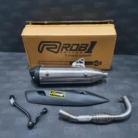 Gambar Knalpot Standard Racing ROB1 Rob 1 V Cap Stainless Yamaha Fazzio dari Cemerlang6Brothers undefined 1 Tokopedia
