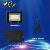 Gambar Lampu Sorot Led 100 W/Led Flood Light Outdoor/Lampu Tembak/Lampu Taman dari TRIE ELECTRIC undefined 4 Tokopedia