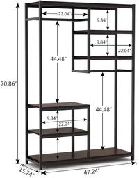 Gambar Rak Baju Butik Serbaguna Minimalis Rangka Besi dari DCI FURNITURE undefined 4 Tokopedia