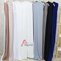 Gambar Inner dress tanpa lengan Daleman gamis polos hitam all size - Hitam dari ArunnA undefined 4 Tokopedia