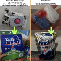 Gambar FINISH detergent deterjen detergen sabun dishwasher mesin cuci piring - LIQUIDPOWDER1pc dari Yovitarahma undefined 3 Tokopedia