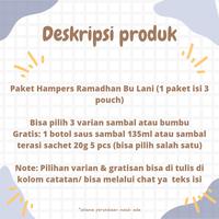 Gambar Paket Sambal Ramadhan Bu Lani dari Sambal Bu Lani undefined 2 Tokopedia